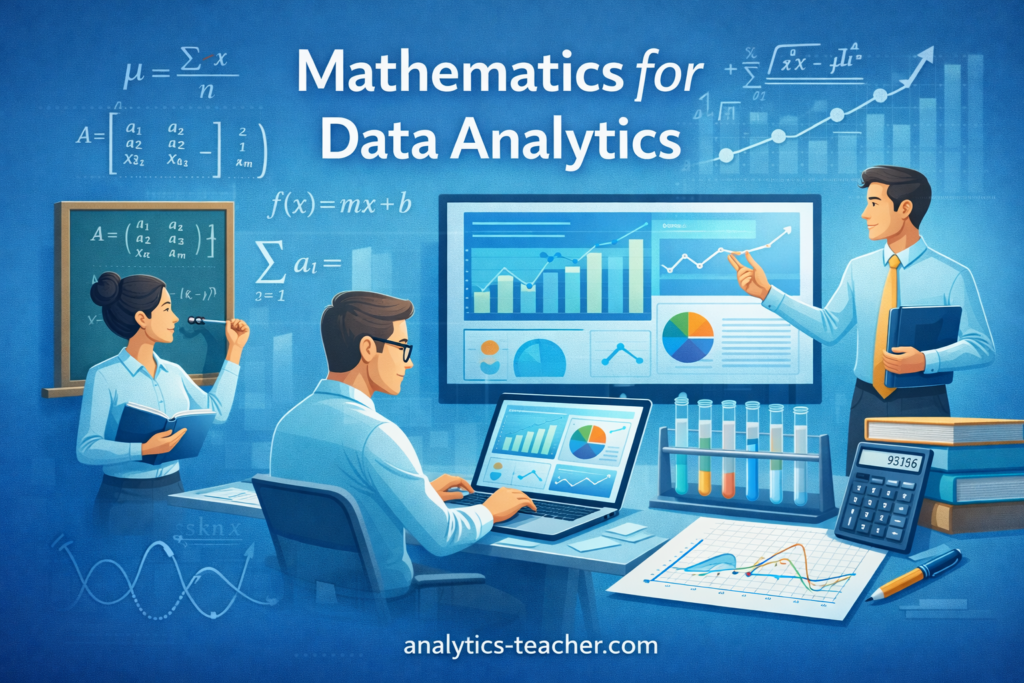 Business Analytics Math Mathematics for Data Analytics - Analytics Teacher